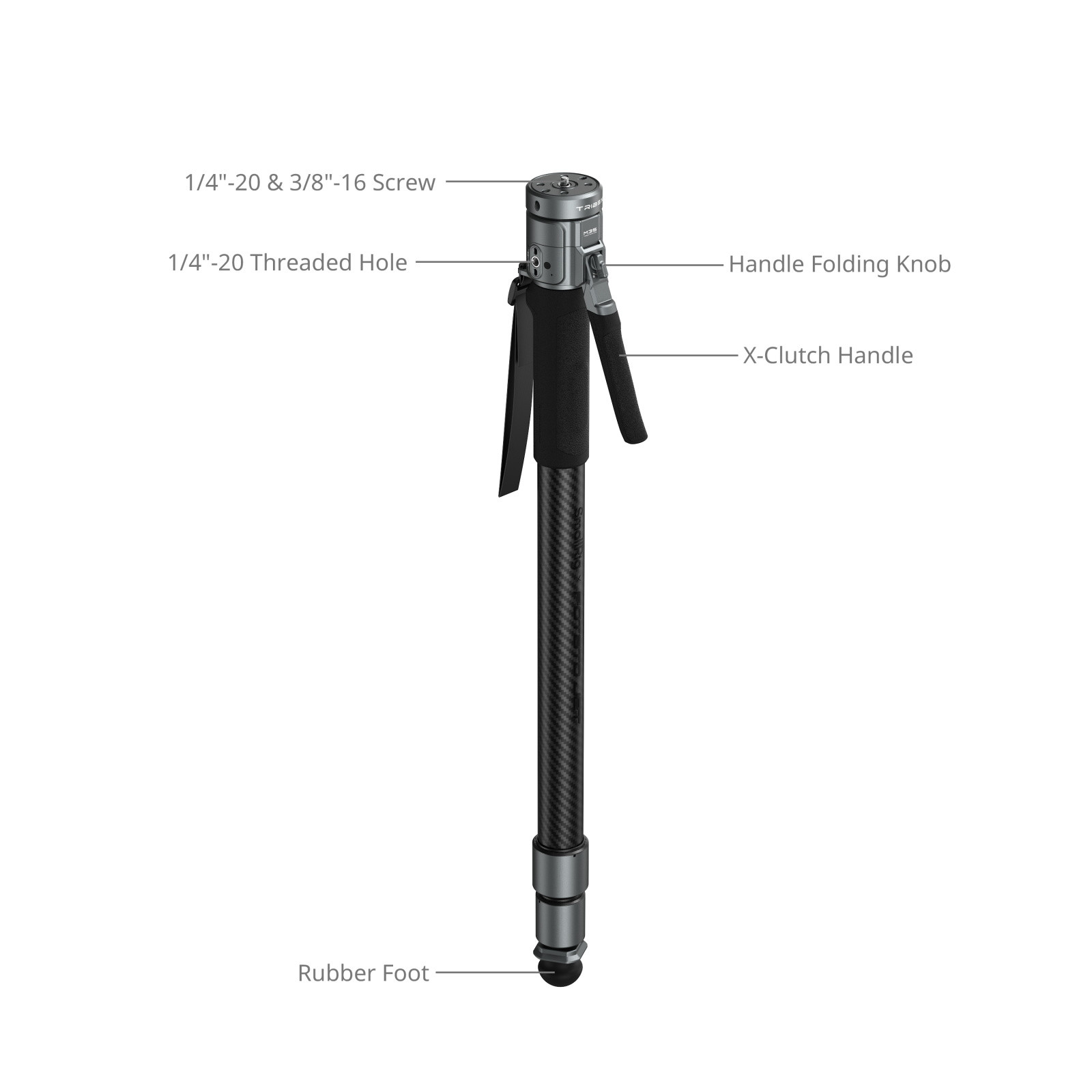 SmallRig × Potato Jet TRIBEX PRO Monopod (Basic Version) 6284
