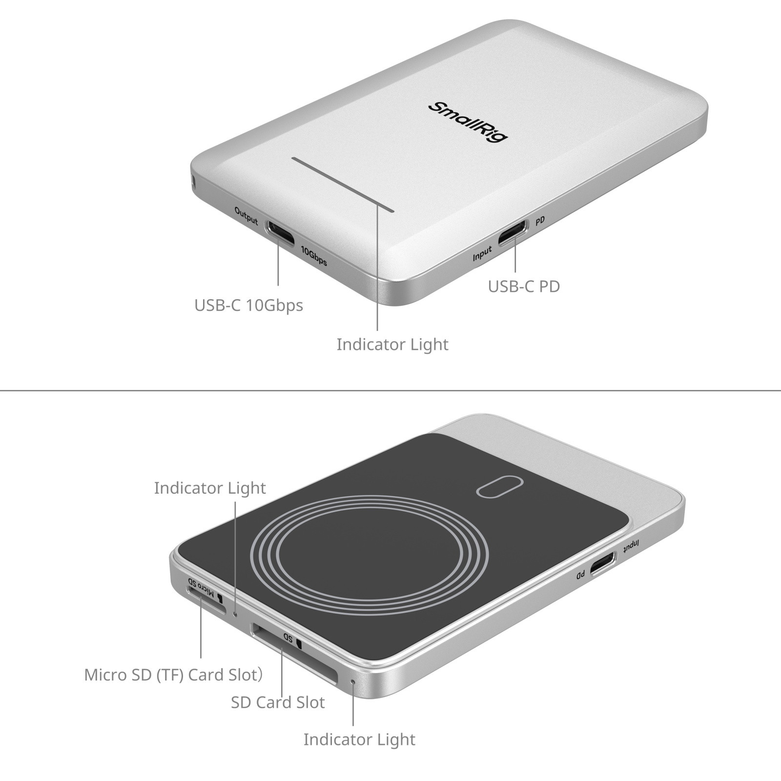 SmallRig Multifunctional Portable SSD (2TB) 6293