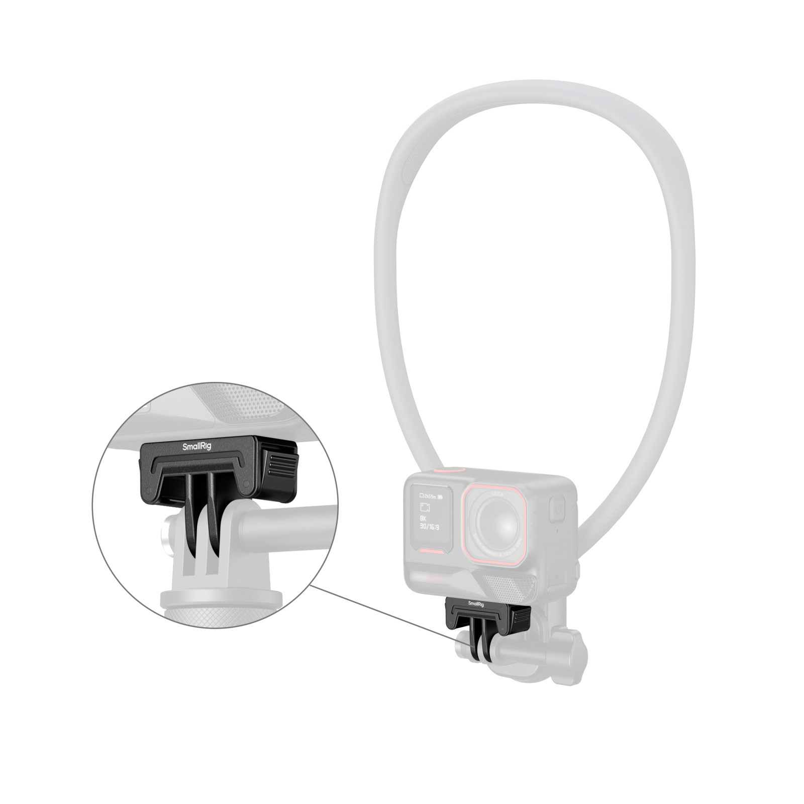 SmallRig Quick Release Mount Adapter for Insta360 X5 / X4 Air / Ace Pro 2 / Ace Pro / Ace 6303