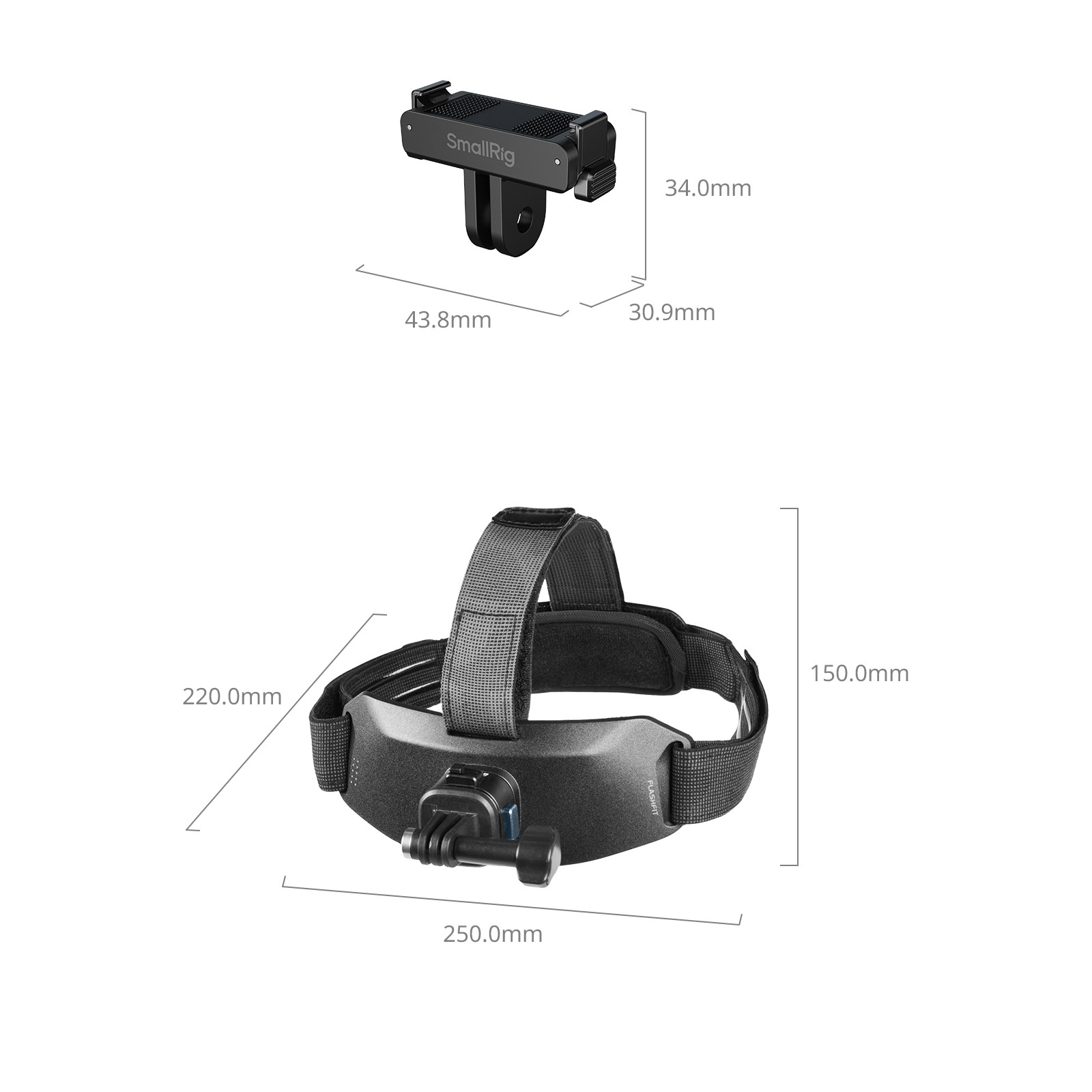 SmallRig Head Strap Mount for DJI Osmo Action 6 / Nano 6304