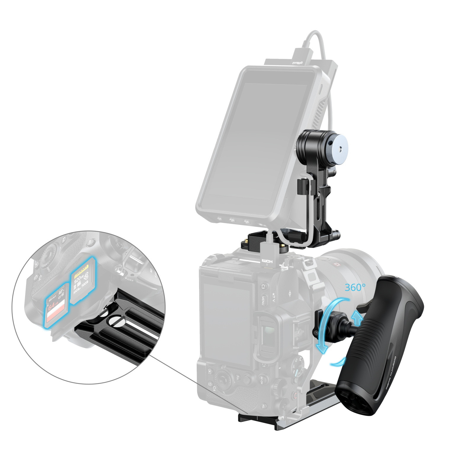 SmallRig Support Kit for Vertical Shooting 6316