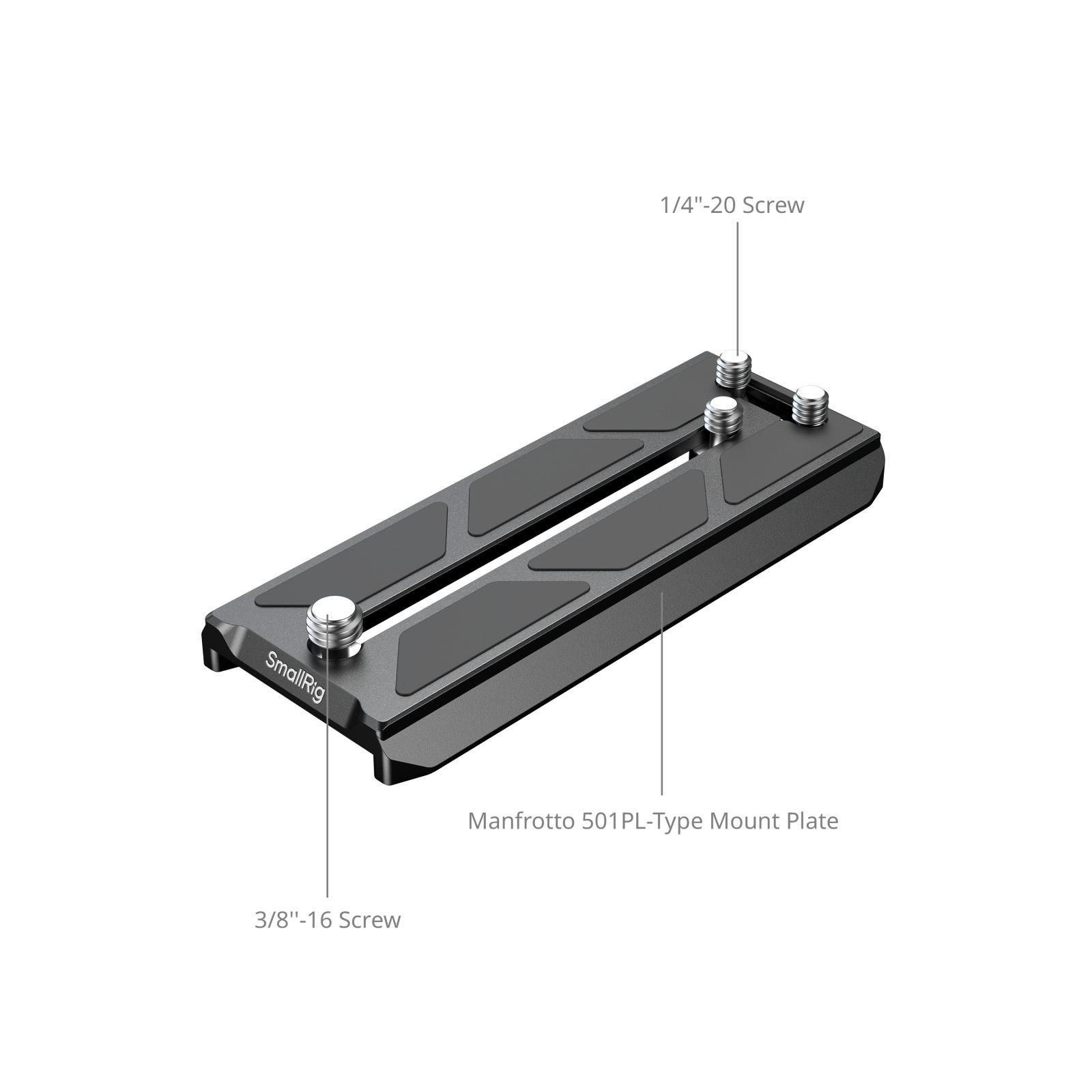 SmallRig Mount Plate Compatible with Manfrotto 501PL-Type 6318