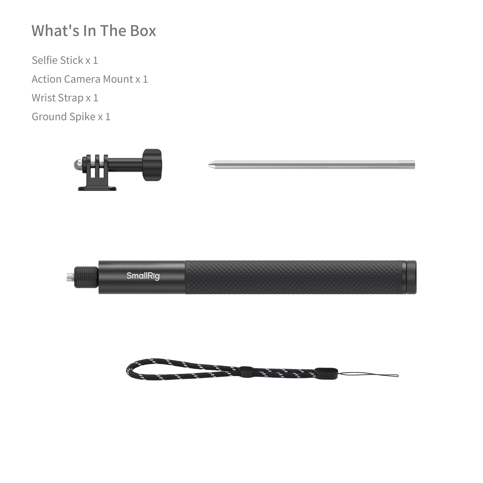 SmallRig Selfie Stick for Action Cameras (120cm / 47in) 6319