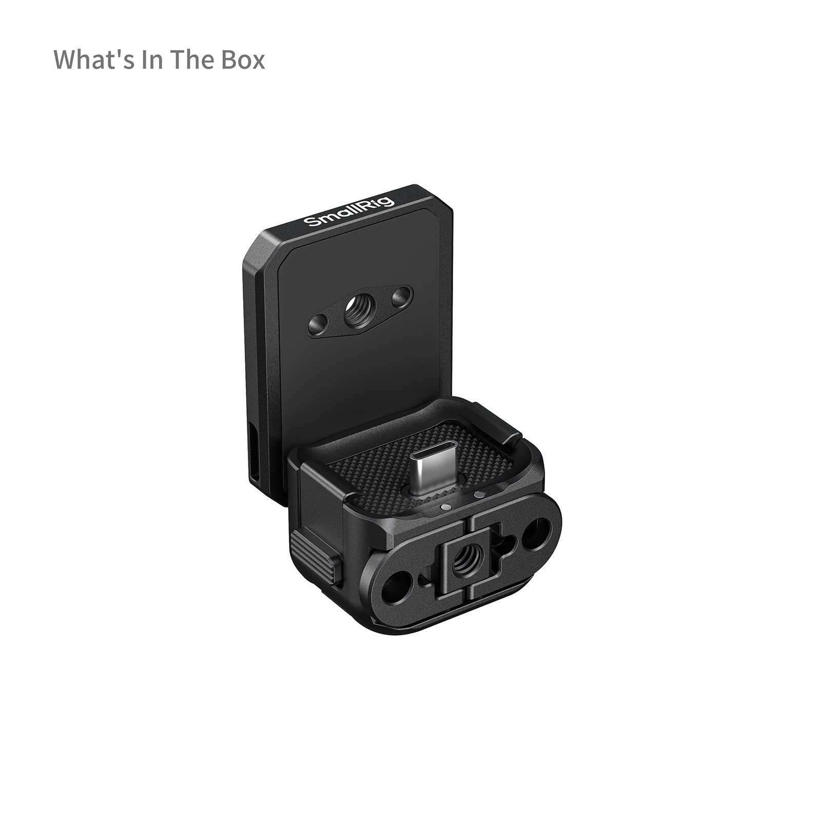 SmallRig Attachable Quick Release Backplate Mount Support with USB-C Port for DJI Osmo Pocket 4 / 3 6359