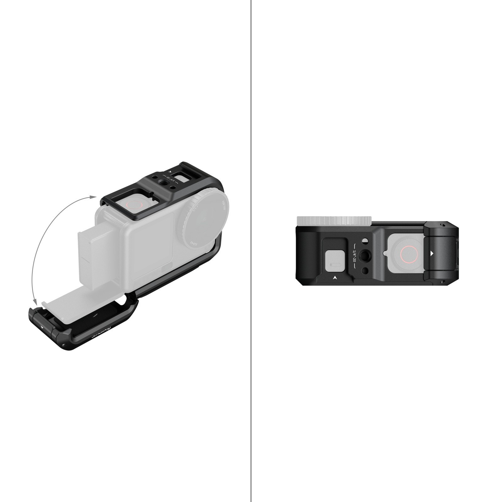 SmallRig Advanced Camera Cage Kit with Filters for DJI Osmo Action 6 6374