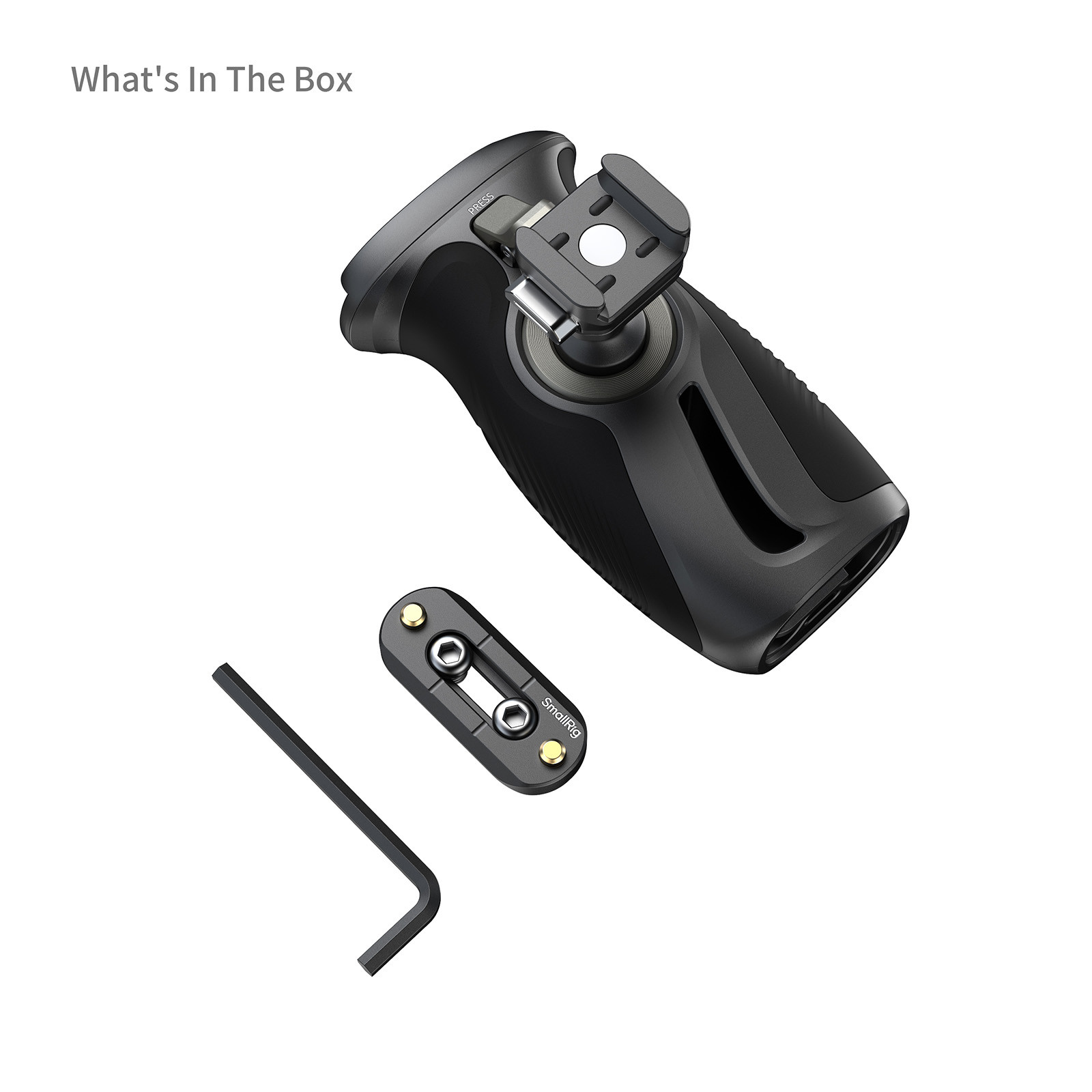 SmallRig Rotating Side Handle with "HawkLock" H21 Quick Release NATO Clamp 6405
