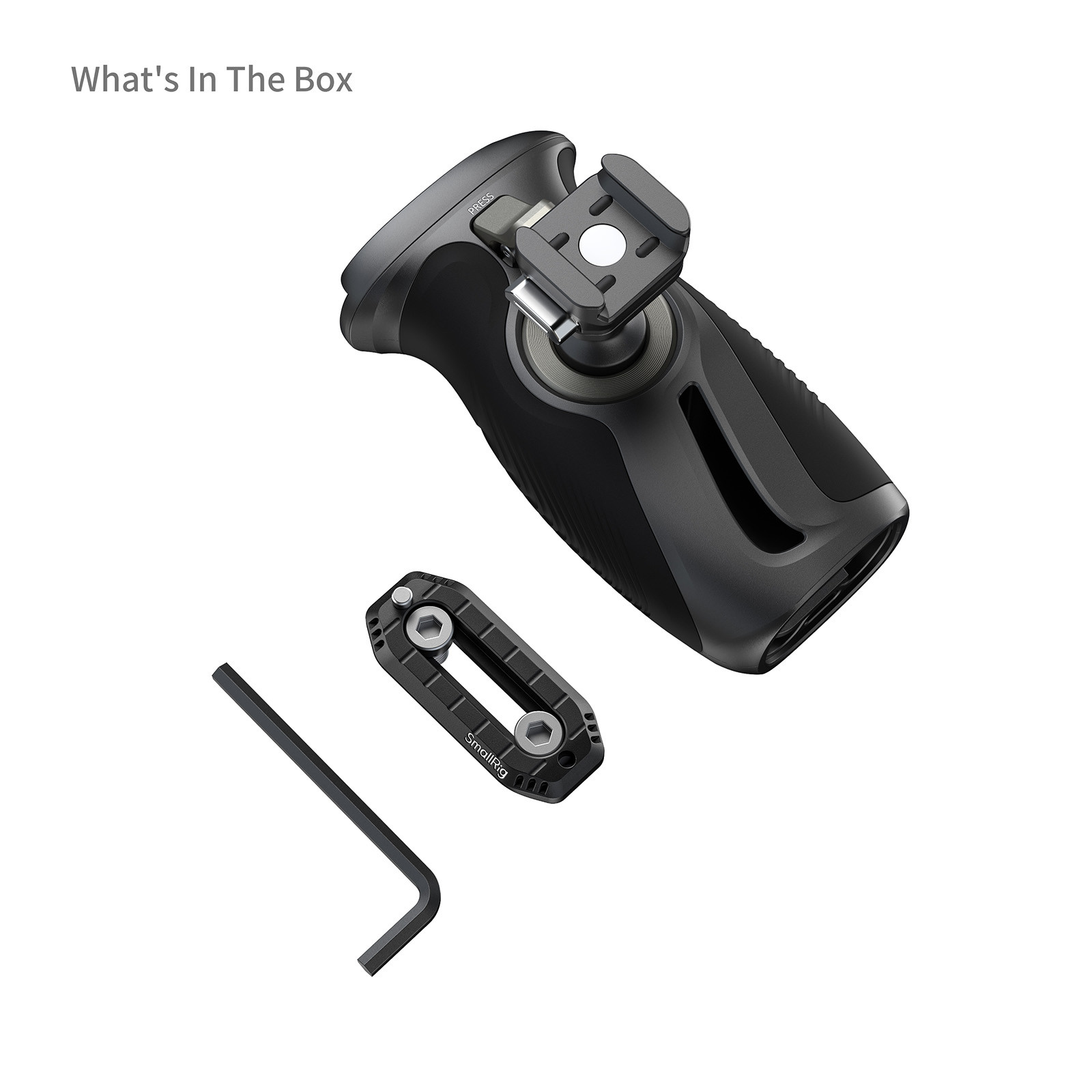 SmallRig Rotating Side Handle with "HawkLock" H21 Quick Release NATO Clamp 6405