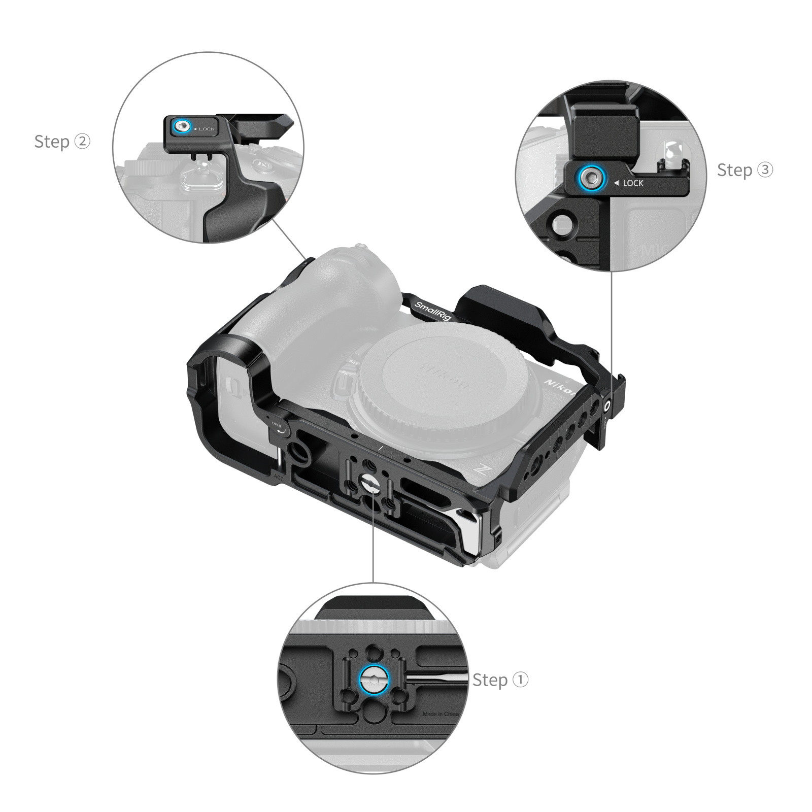 SmallRig Cage for Nikon Z5IIC 6409