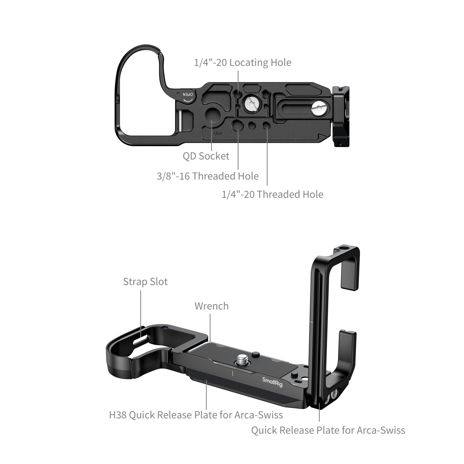 SmallRig L-Shaped Mount Plate for Nikon Z5IIC 6410