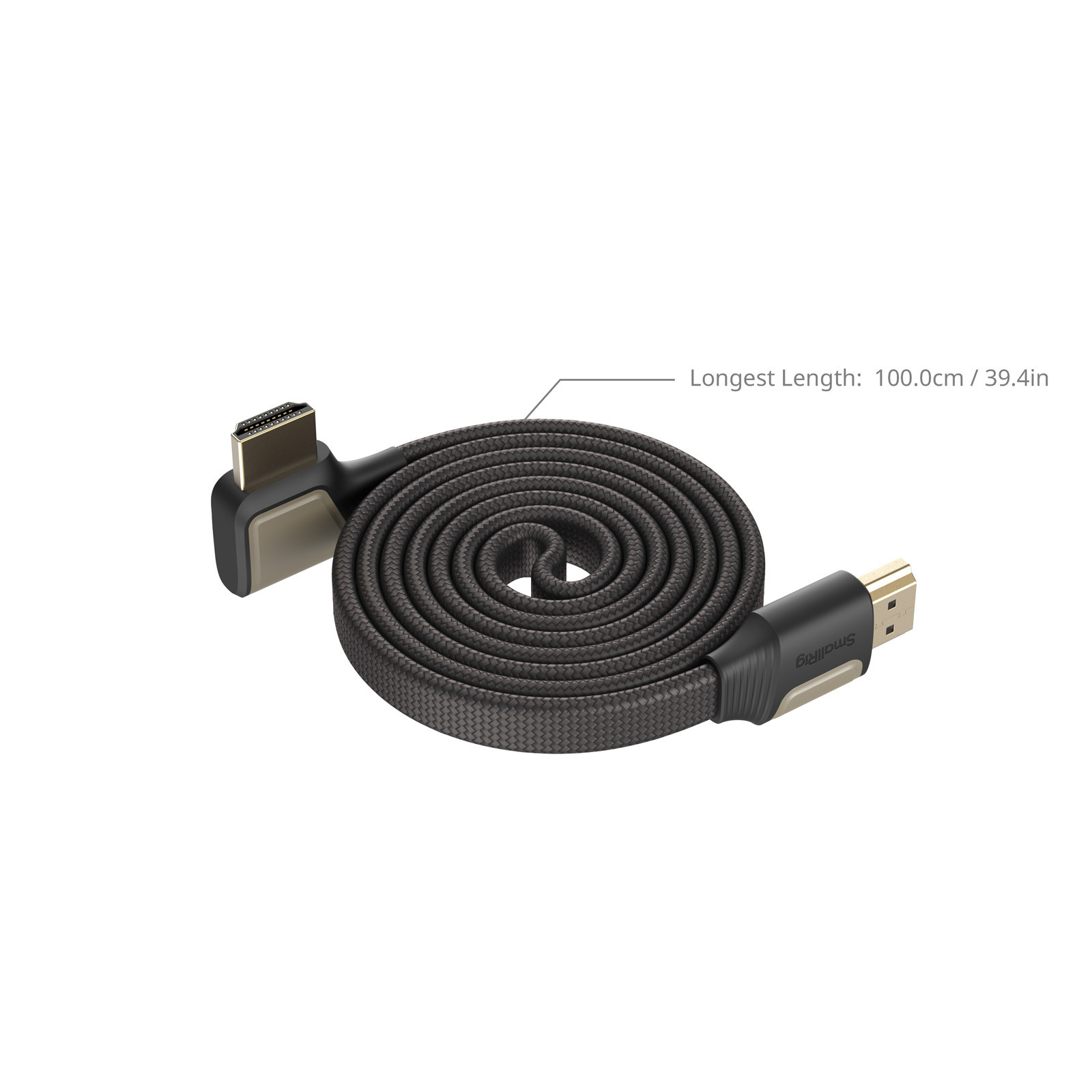 SmallRig HDMI Self-Coiling Data Cable (39.4in) 6422