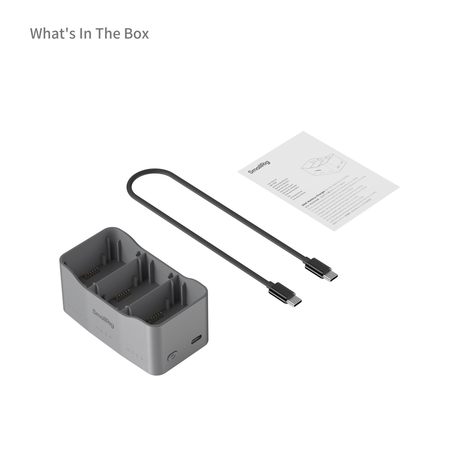 SmallRig 65W Drone Charging Hub 6501