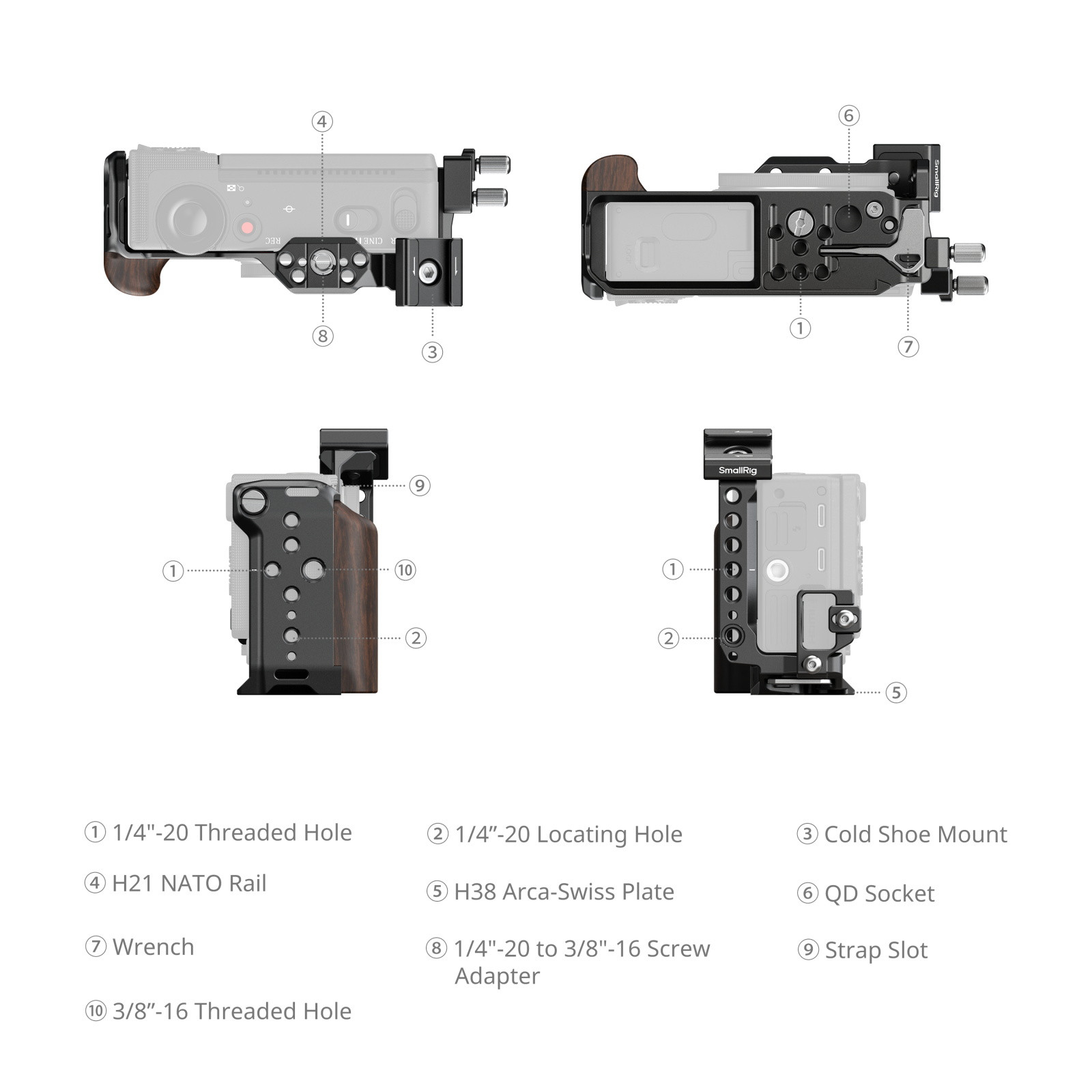 SmallRig Cage for Sigma FP2 6505