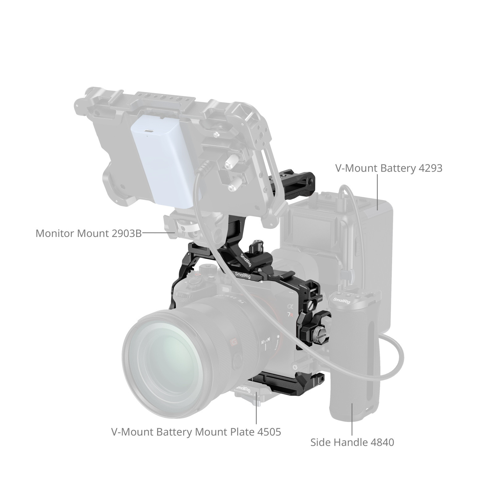 SmallRig Cage Kit for Sony Alpha 7R VI 6703