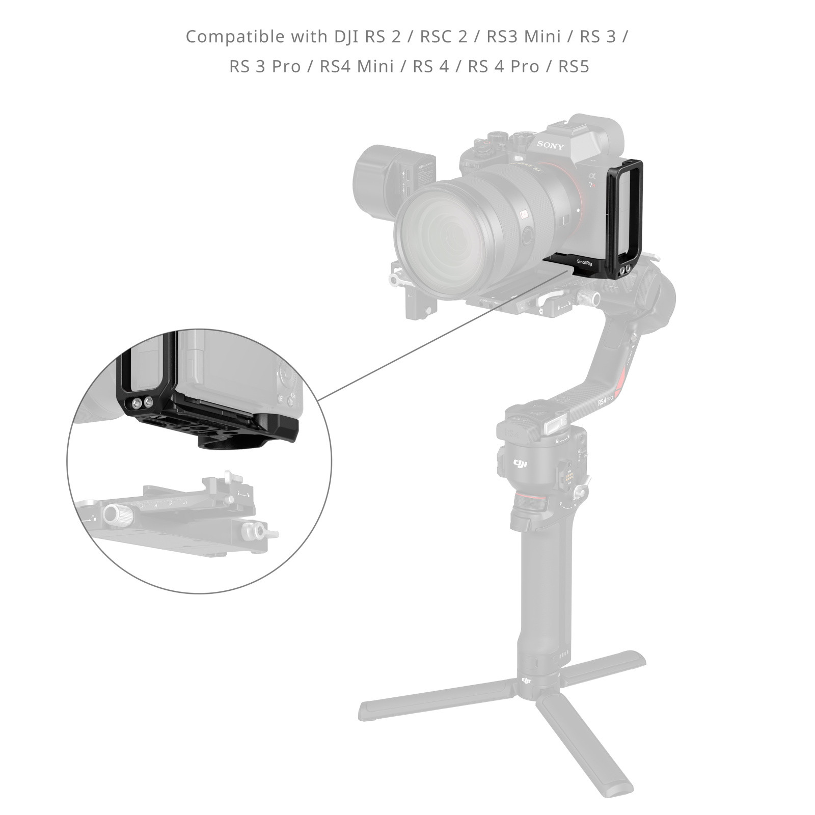 SmallRig L-Shaped Mount Plate for Sony Alpha 7R VI 6706