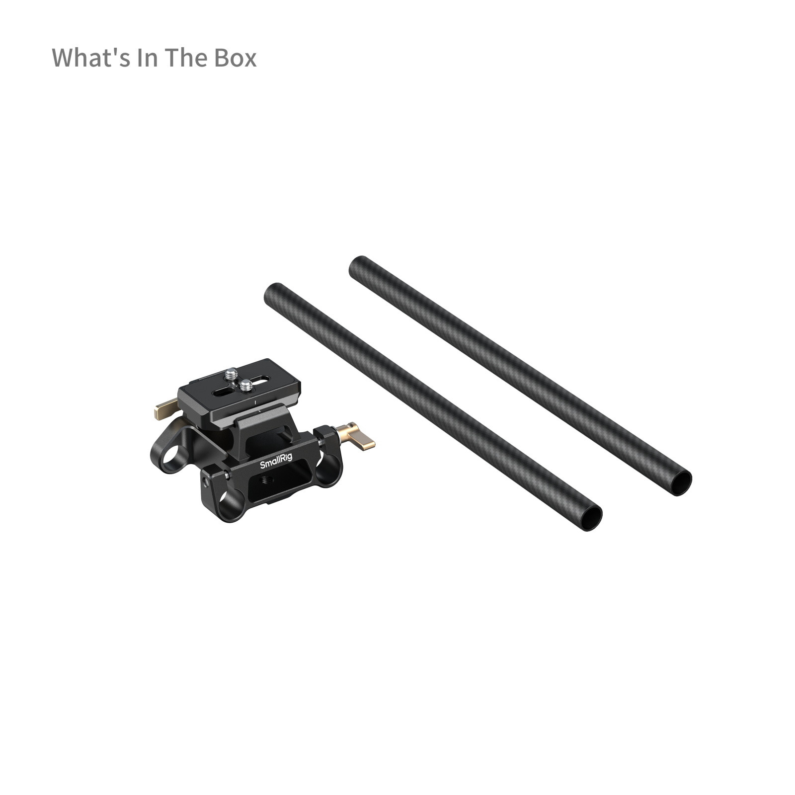 SmallRig Arca-Type Mount Plate with 15mm Dual Rod Clamp 6761