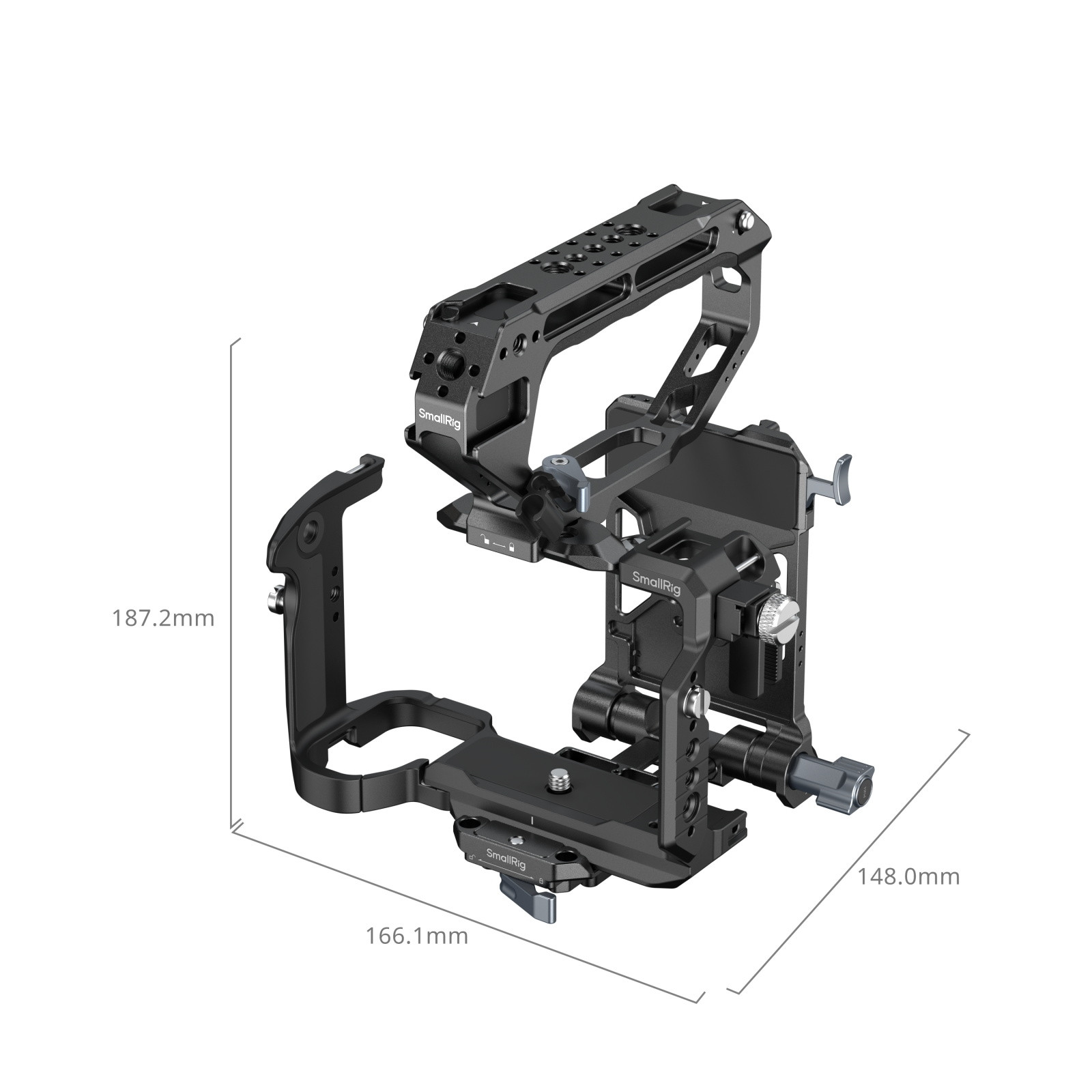 SmallRig "HawkLock" Handheld Cage Kit with V-Mount Plate for Sony FX5 6779