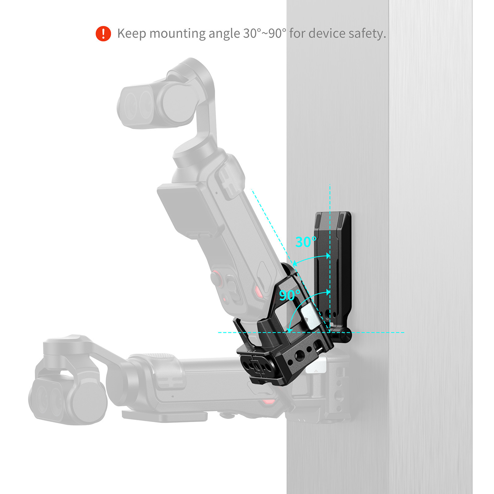 SmallRig Attachable Mount for Insta360 Luna Ultra 6824