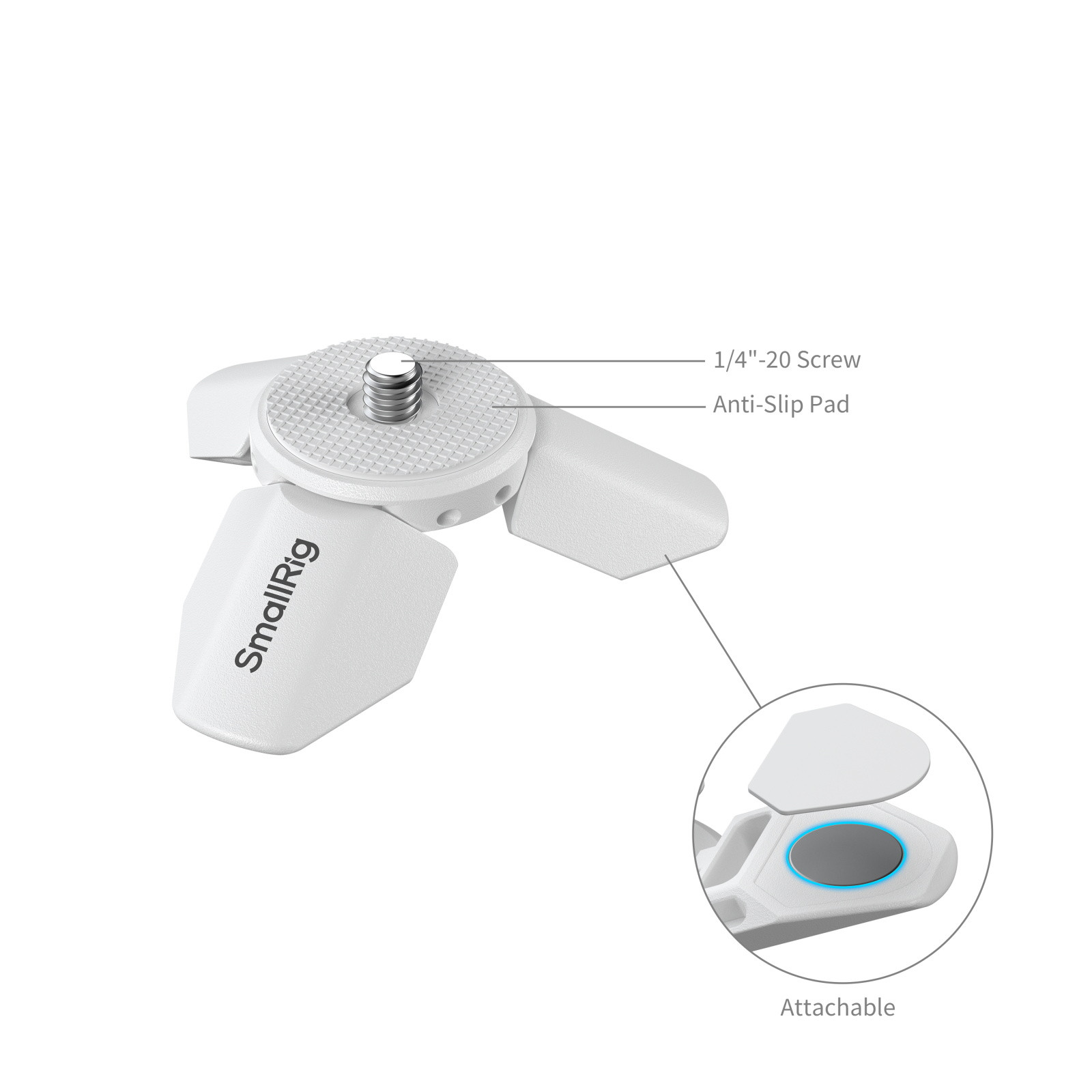 SmallRig mini Tripod (White) 6861