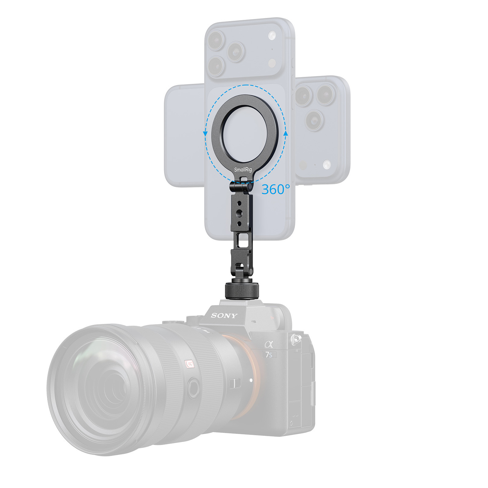 SmallRig Support With Cold Shoe Mount for Phones 6885