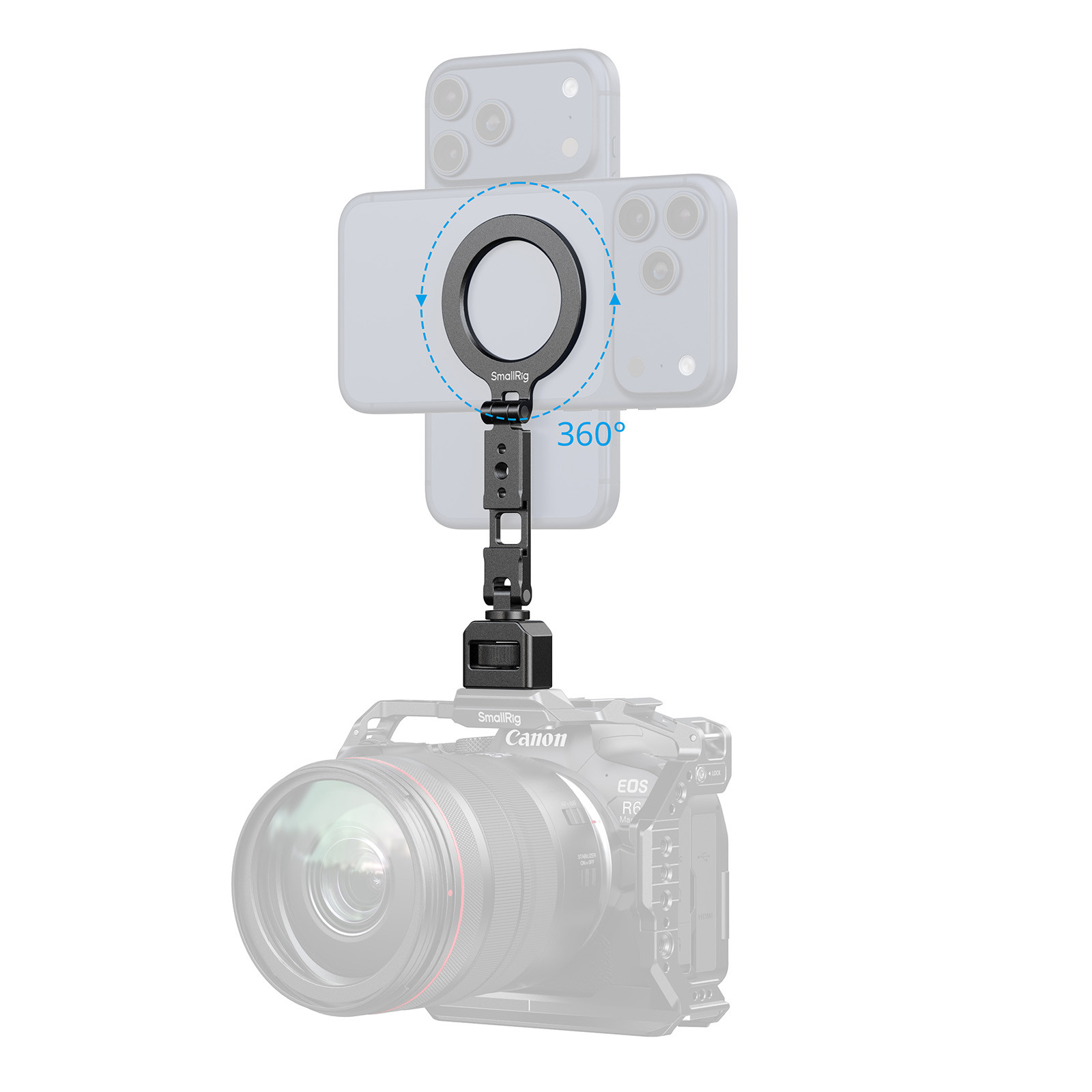 SmallRig Support with 1/4''-20 Locating Screw for Phones 6886