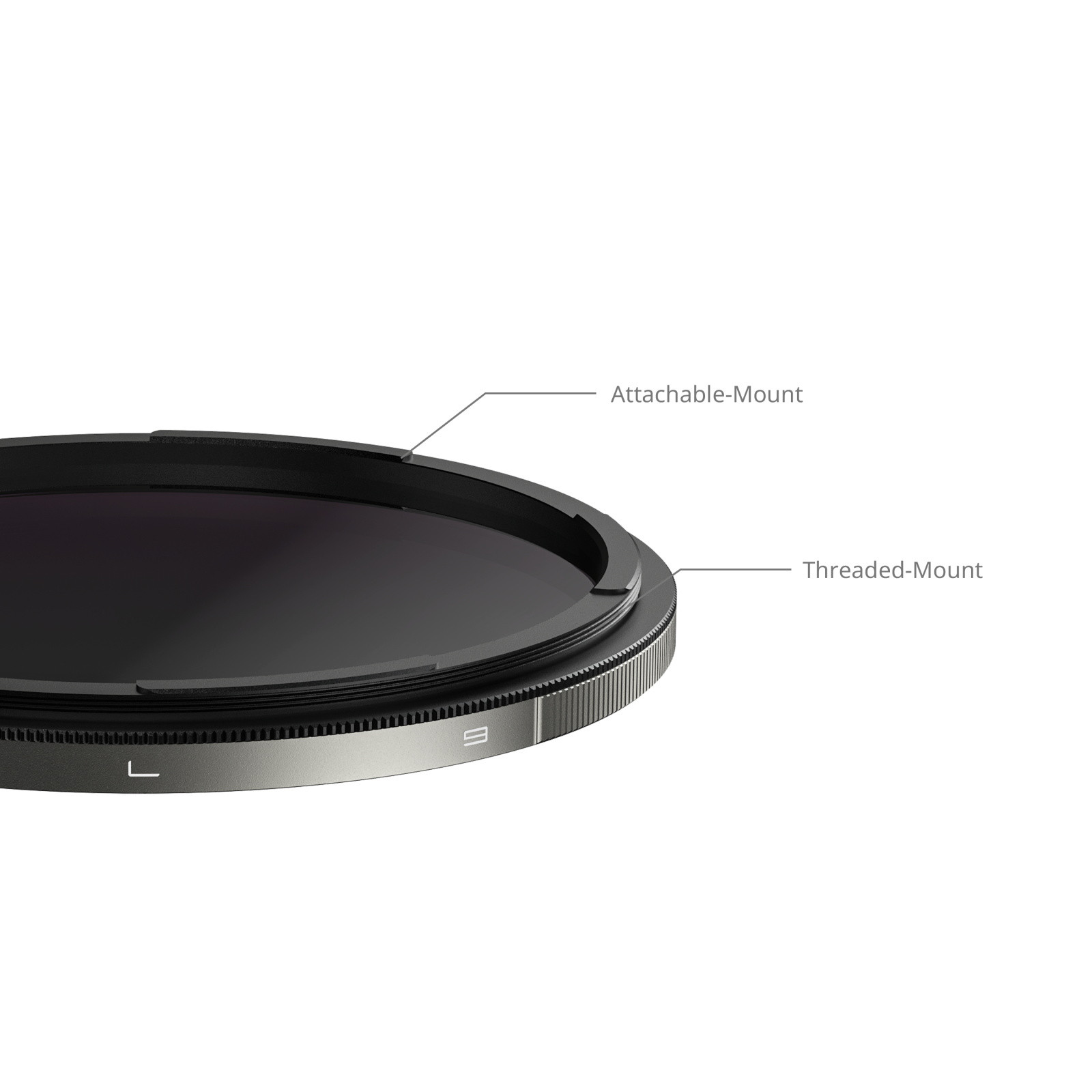 SmallRig TrueColor 67mm Hybrid VND Filter (6-9 Stop) 6897