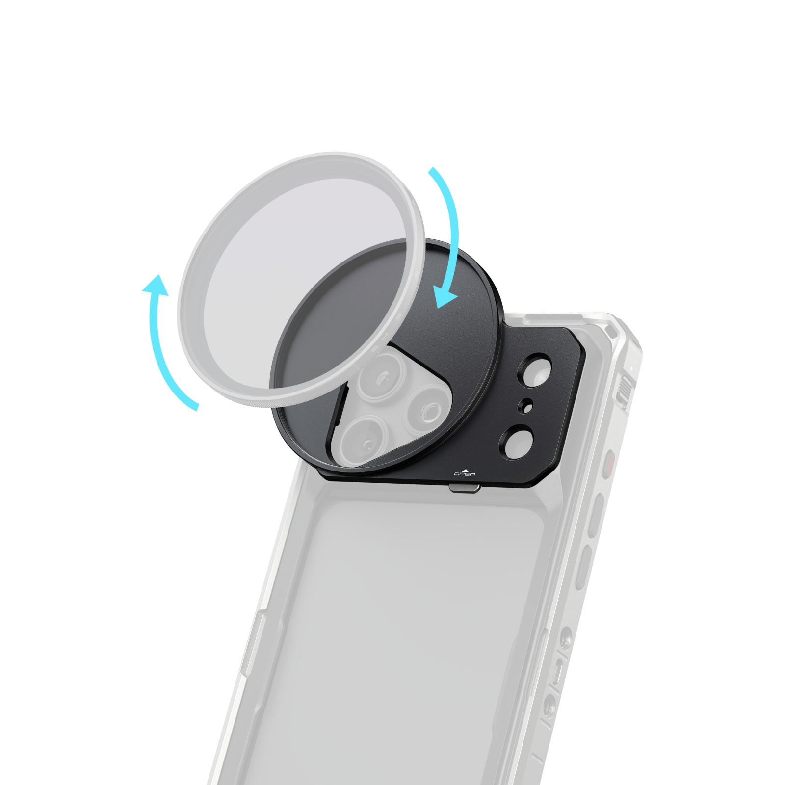 SmallRig 67mm Threaded Filter Adapter for iPhone 18 Pro Max 6907