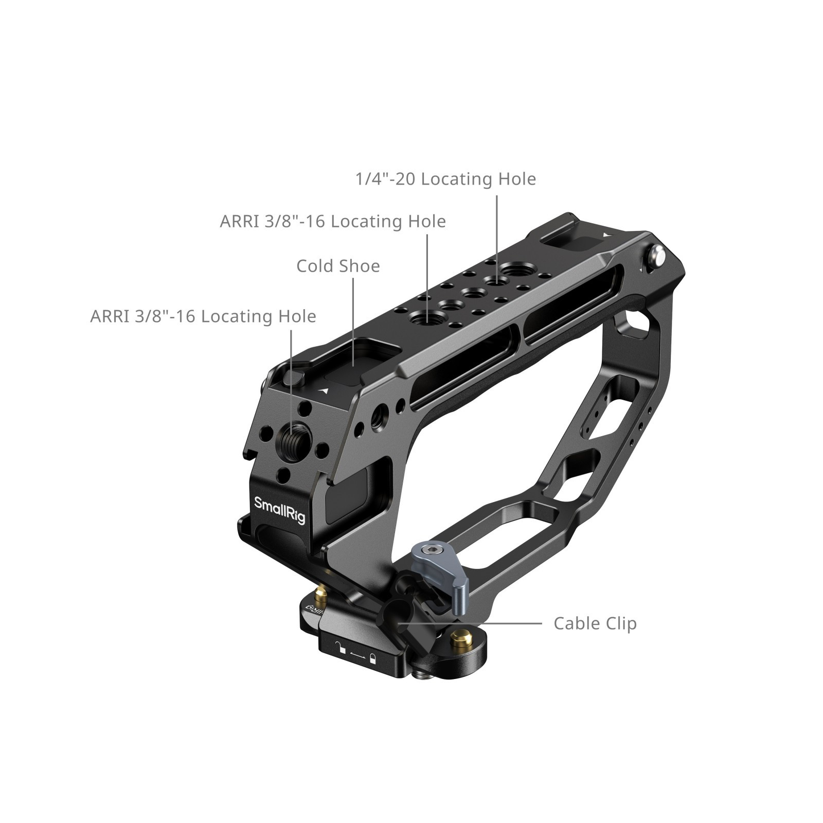 SmallRig "HawkLock" Advanced Cage Kit with Dual Rod System 6924