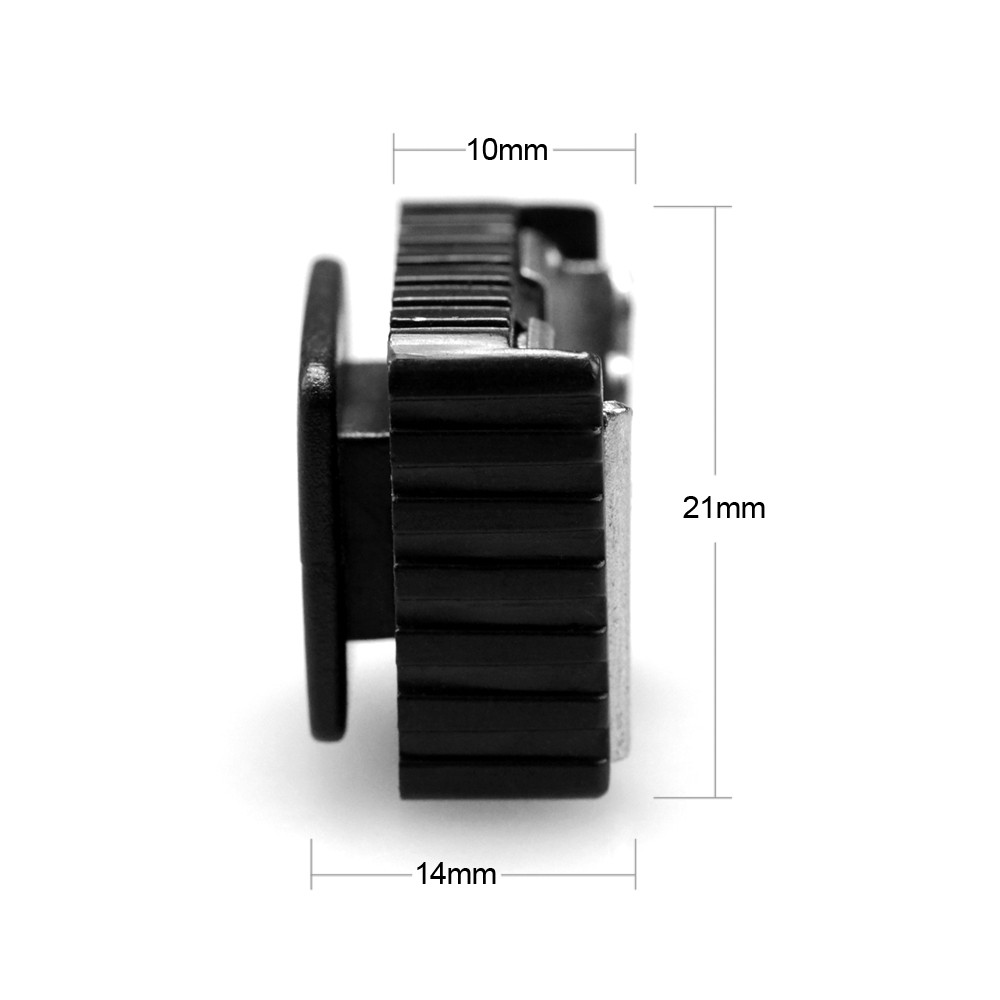 Cold Shoe Base with 1/4 inch thread hole 772