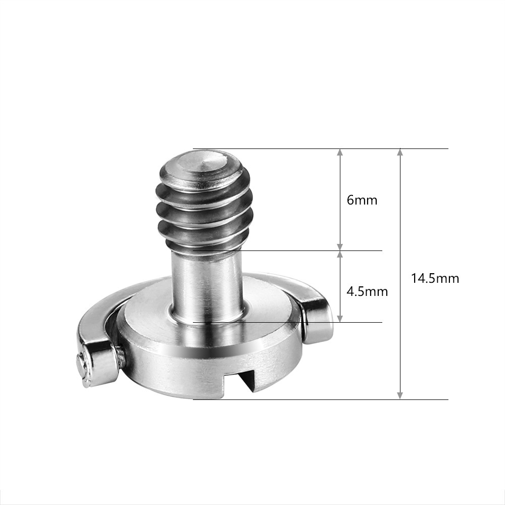 SmallRig Quick Release Camera Fixing Screw 1/4 Inch 838