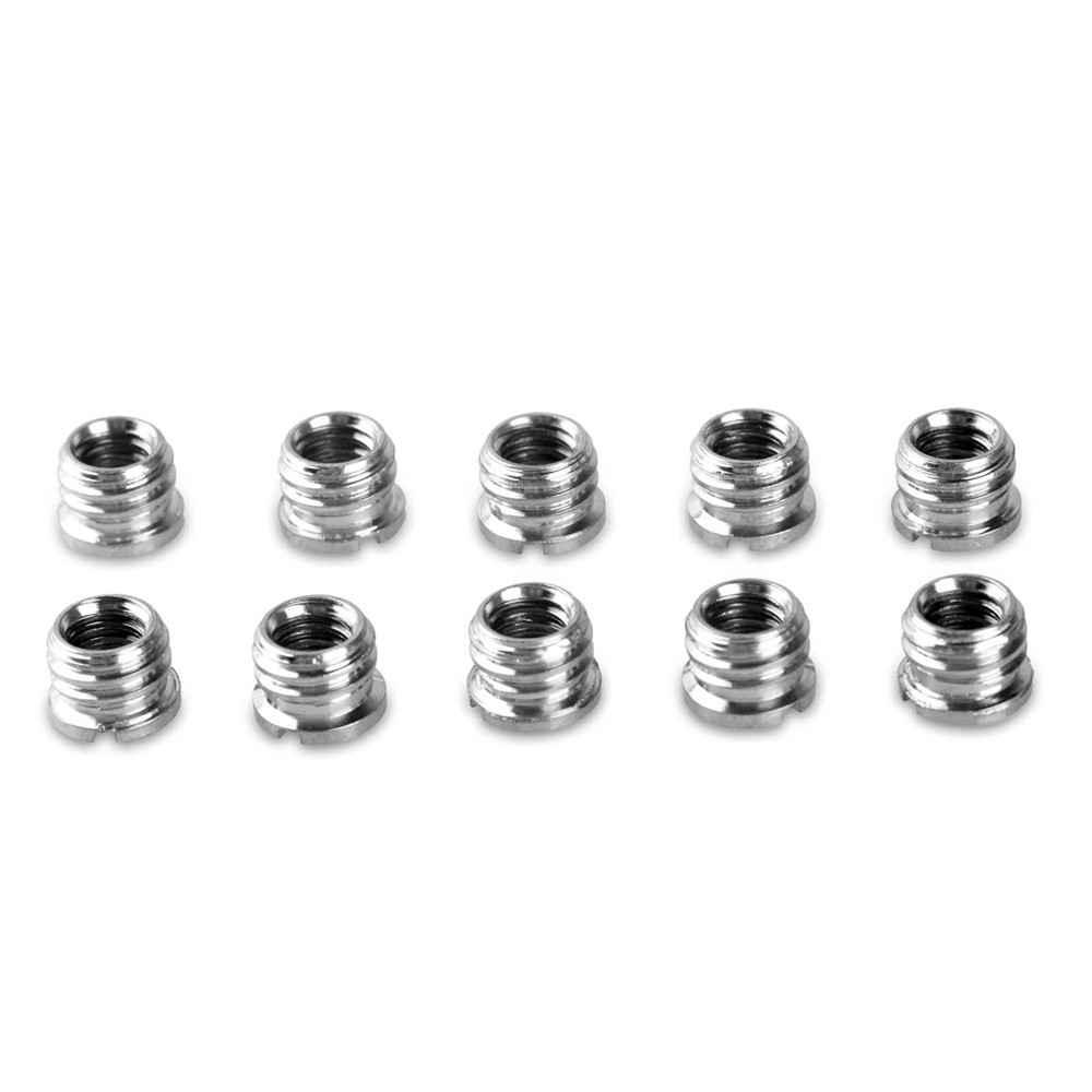 New Thread adapter w/ 1/4" to 3/8" thread 10pcs Pack 856