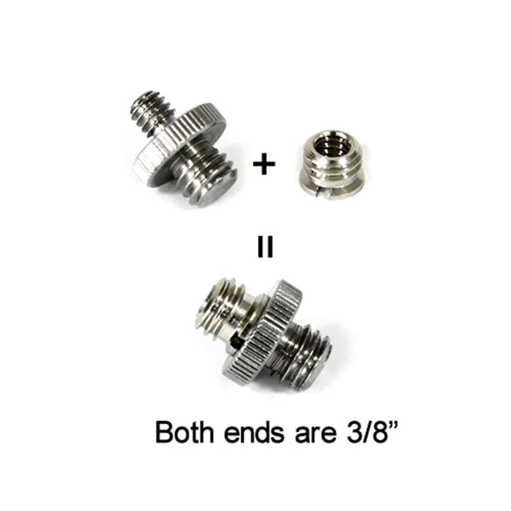 New Thread adapter w/ 1/4" to 3/8" thread 10pcs Pack 856