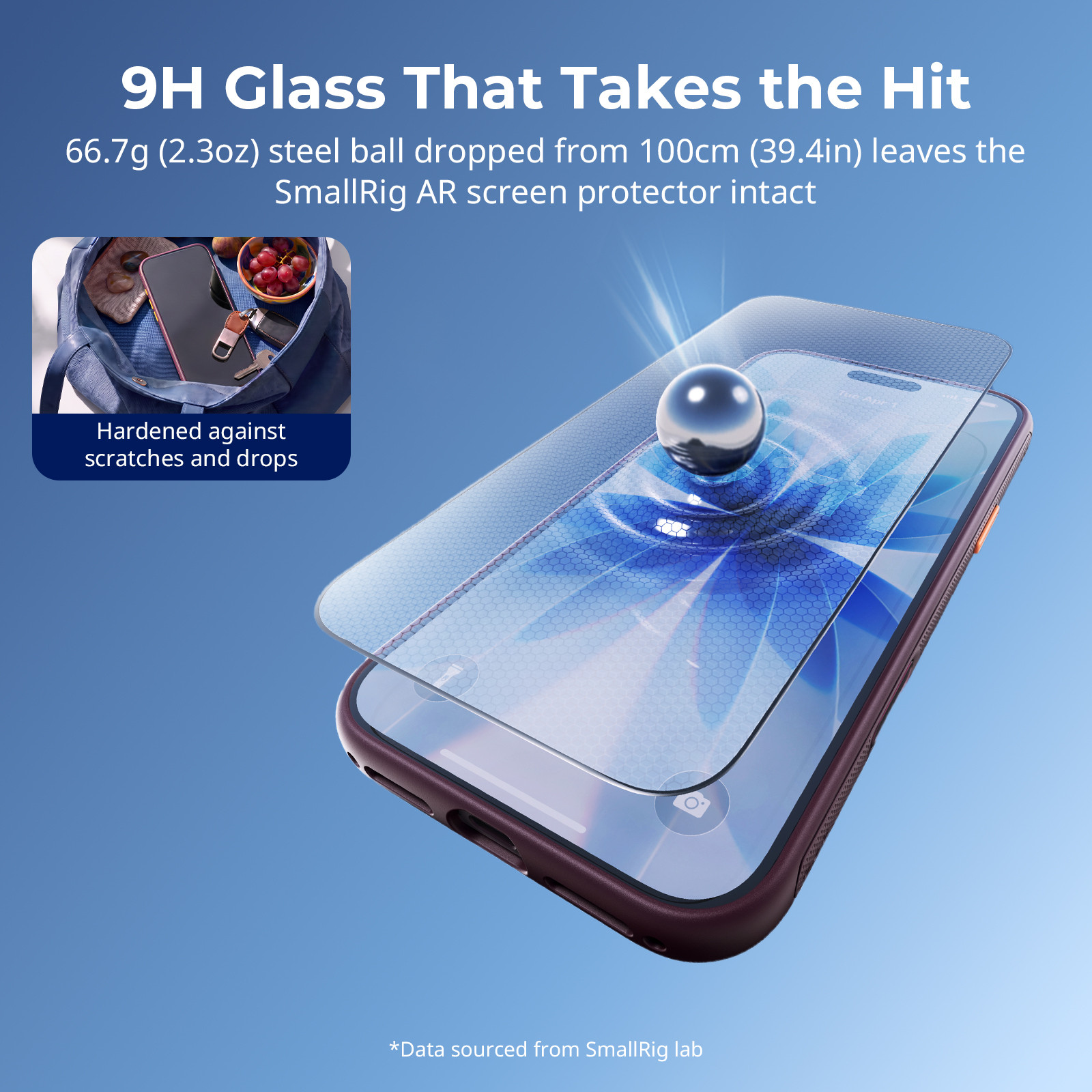 SmallRig AR HD Screen Protector for iPhone 18 Pro / 17 Pro 6734