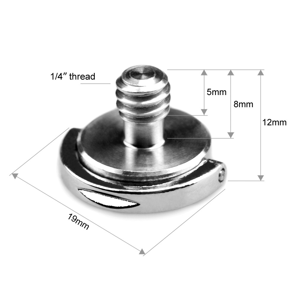 SmallRig Quick Release Camera Fixing 1/4" Screw(2pcs Pack) 976