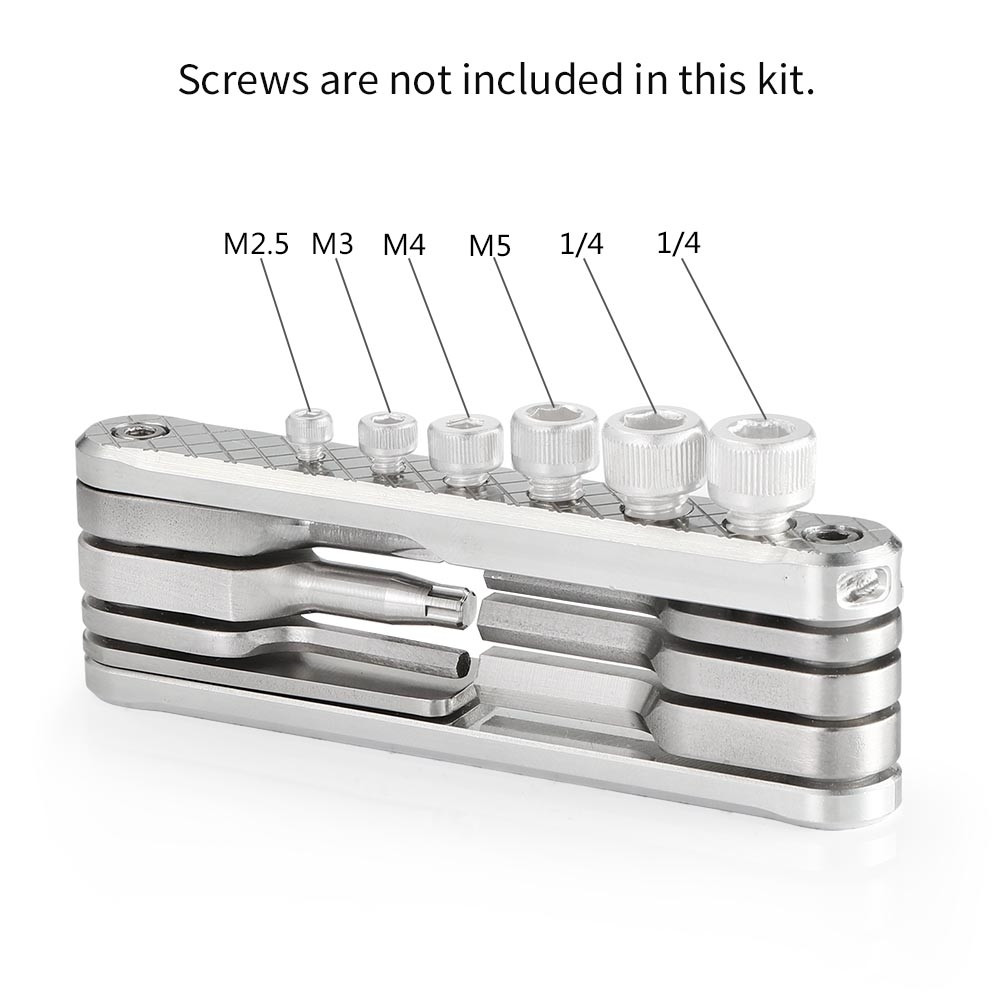 SmallRig Folding Tool Set with Screwdrivers and Wrenches AAK2213C