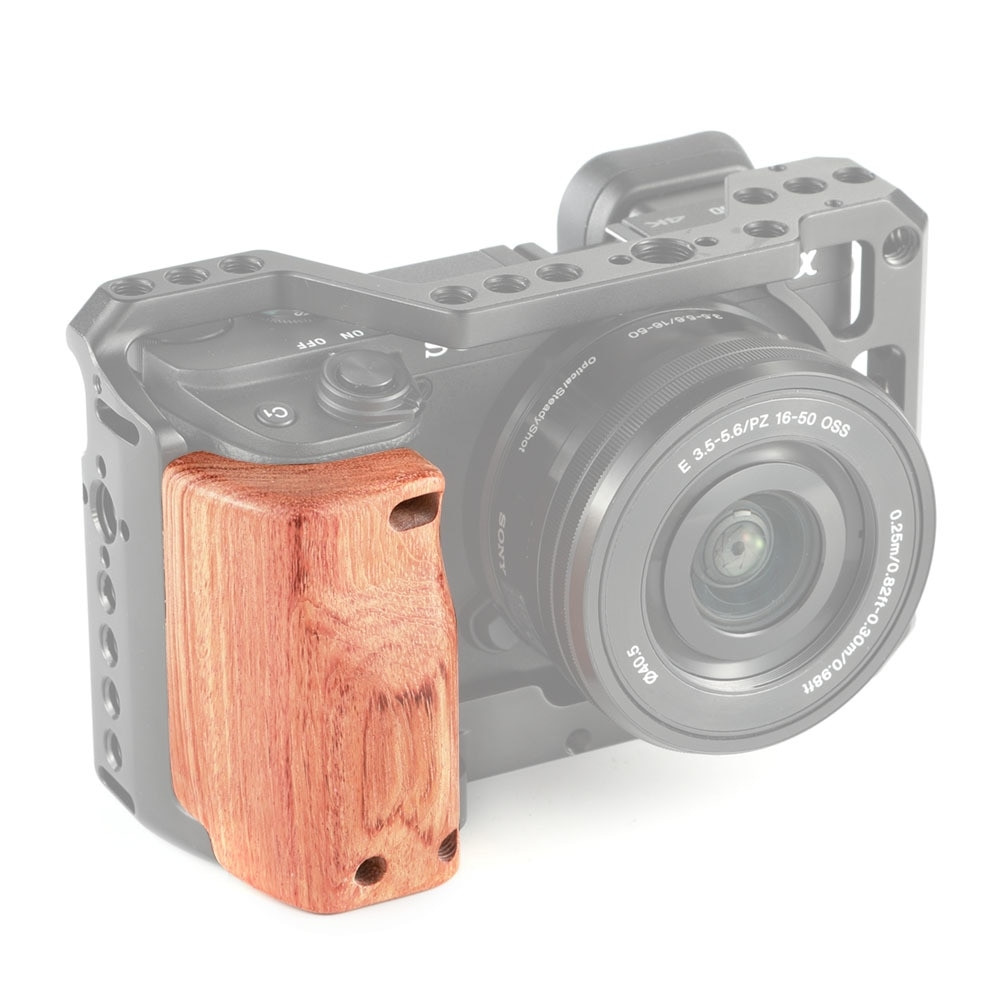 SmallRig Wooden Handgrip for Sony A6400 Cage APS2318