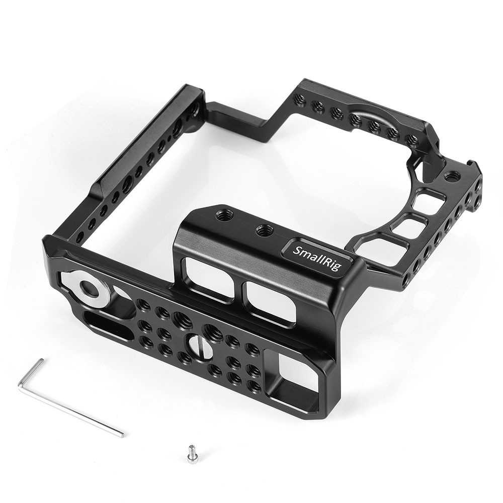 SmallRig Cage for Sony A6000/A6300/A6500 with Meike MK-A6300/A6500 Battery Grip CCS2268