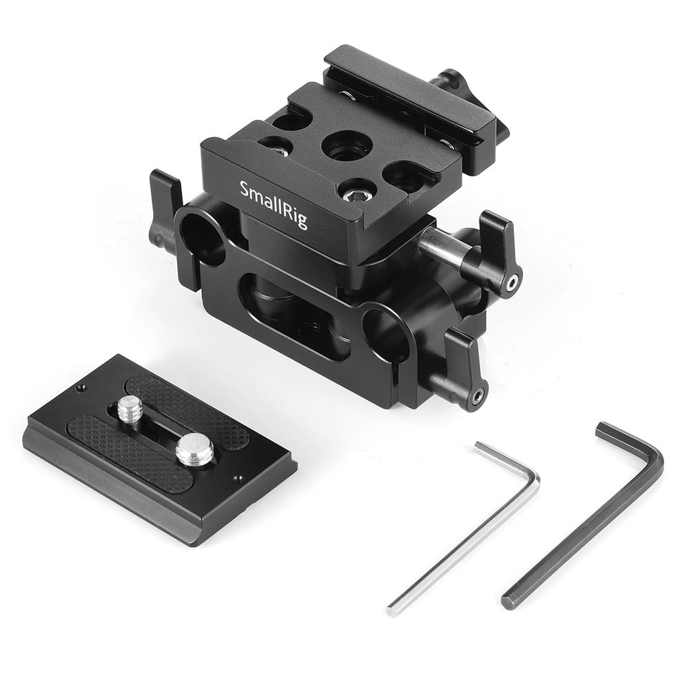 SmallRig Universal 15mm Rail Support System Baseplate DBC2272B