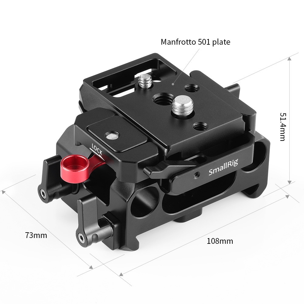 Plaque SmallRig Baseplate compatble Manfrotto 501PL (null)