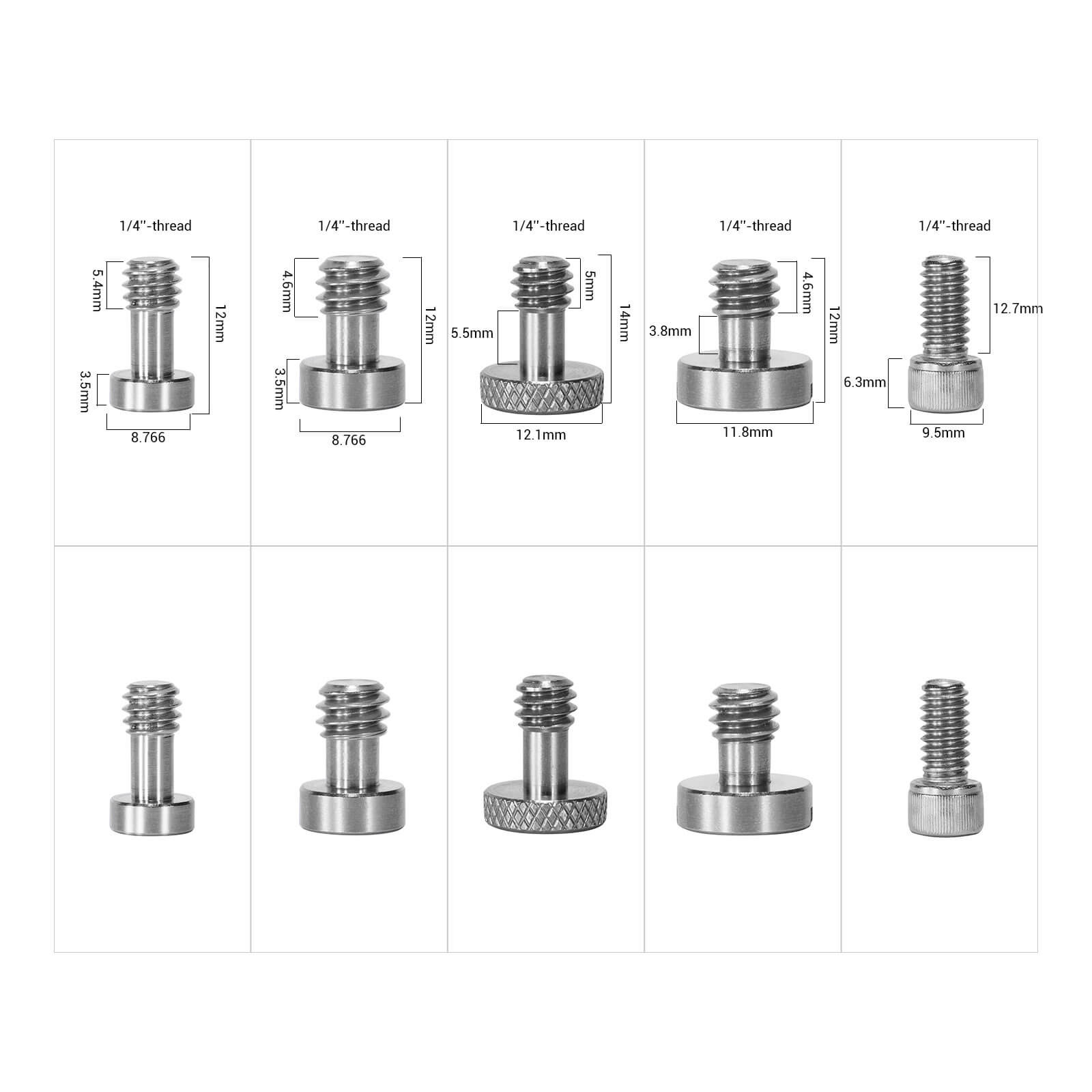 SmallRig Screw And Allen Wrench Storage Plate Kit – MD3184 Aluminum Alloy