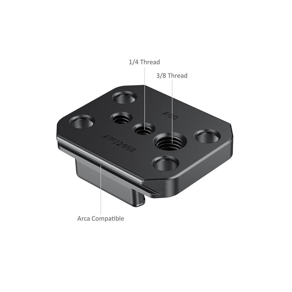 SmallRig Buckle Adapter with Arca Quick Release Plate for GoPro Cameras APU2668