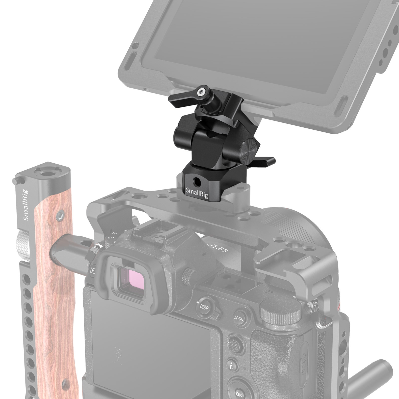 SmallRig Swivel and Tilt Monitor Mount with Nato Clamp（Both Sides） BSE2385