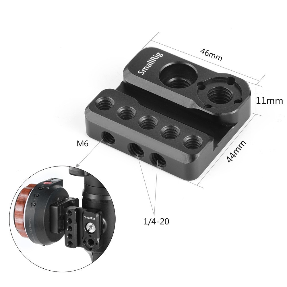 SmallRig Mounting Plate for Moza Air 2 Gimbal BSS2319