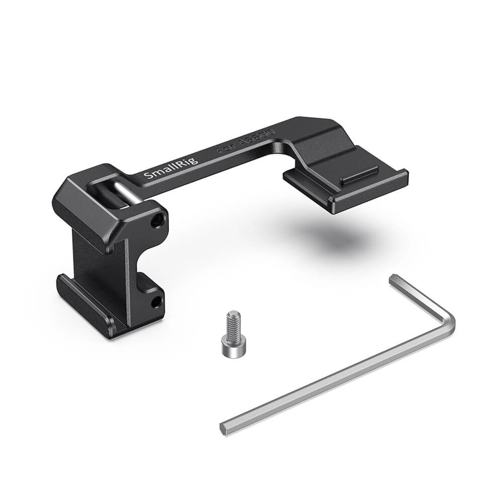 SmallRig Left-Side Shoe Mount Relocation Plate for Sony a6600 Camera BUC2497