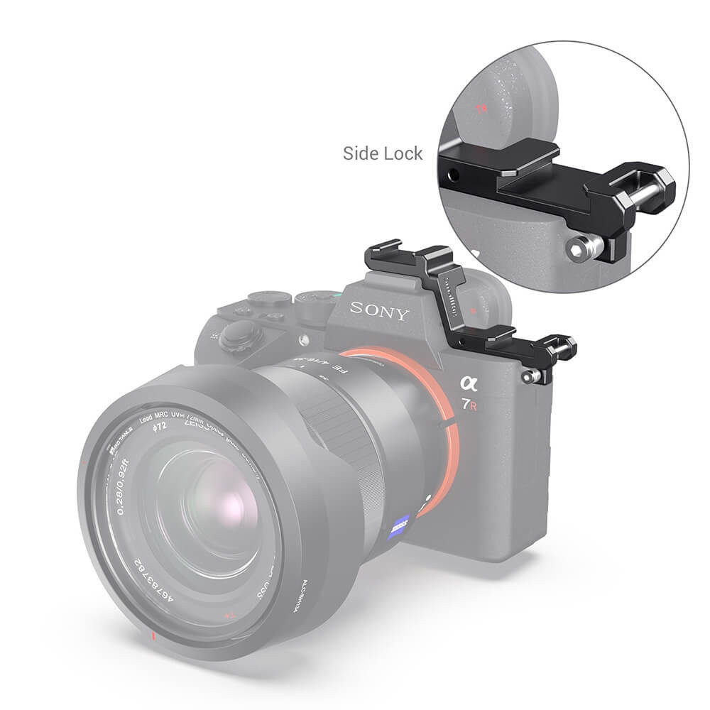 SMALLRIG Copertura Hot Shoe Per Sony (2 Pezzi) – Protezione Per Attacco Flash, Nero Completo