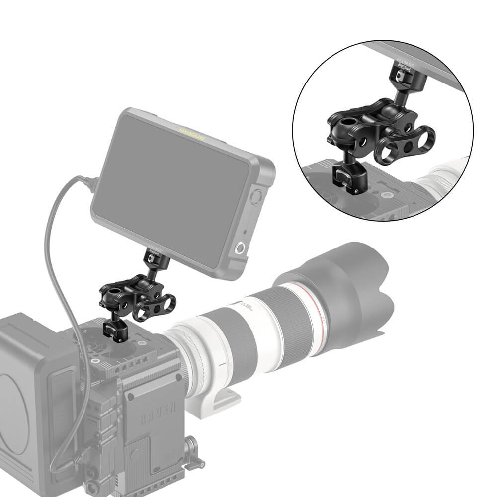 SmallRig Dual Ball Heads Arm for Atomos Shogun 7 BUM2448