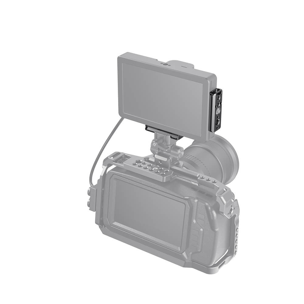 SmallRig Nato Rail Plate for SmallHD Focus 7, Focus HDMI/SDI (5”) and Focus OLED HDMI/SDI (5.5”) BUN2464