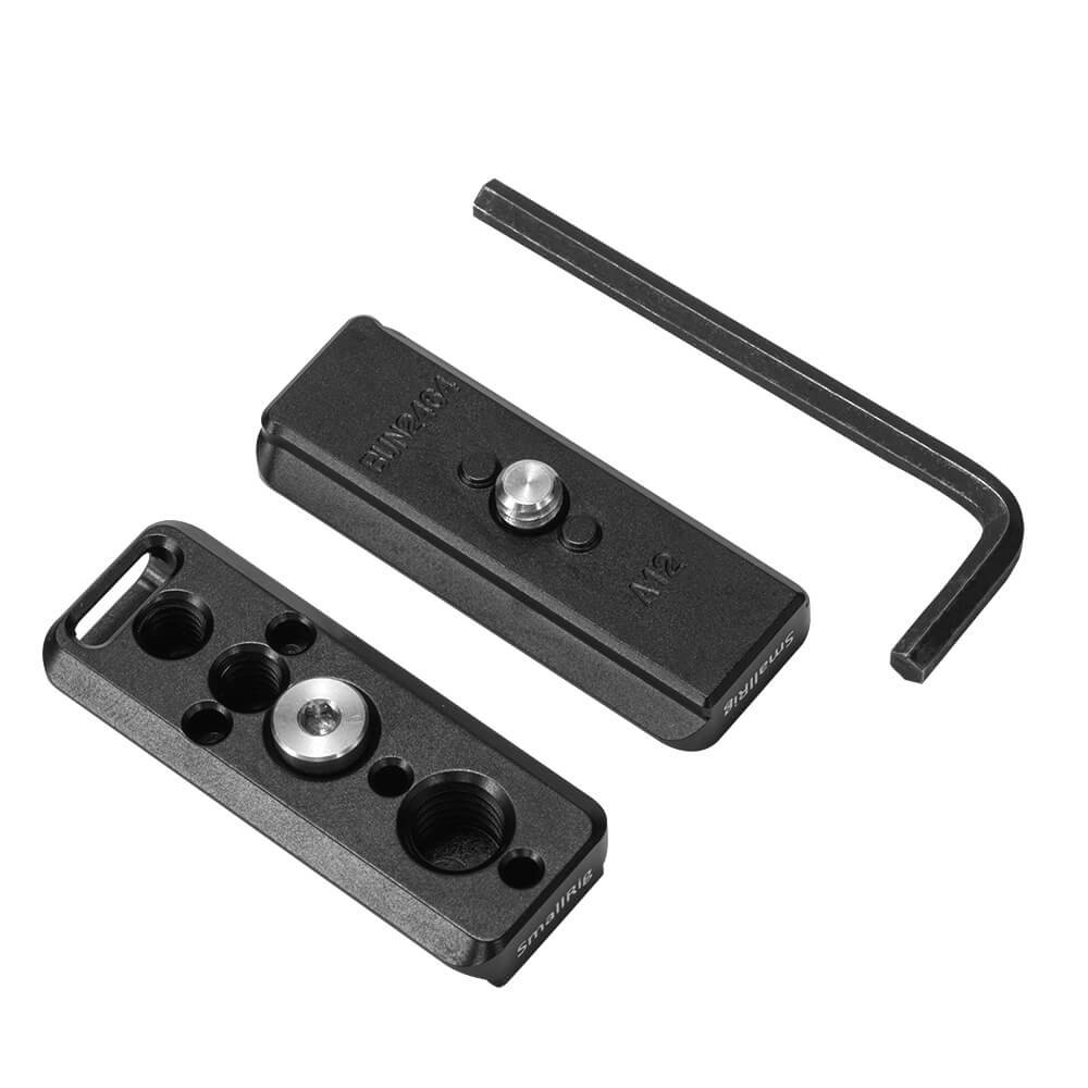 SmallRig Nato Rail Plate for SmallHD Focus 7, Focus HDMI/SDI (5”) and Focus OLED HDMI/SDI (5.5”) BUN2464