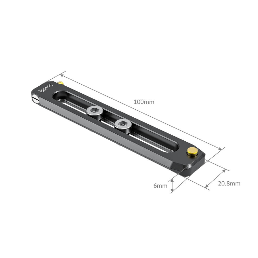 SmallRig Low-profile NATO Rail 100mm BUN2485B