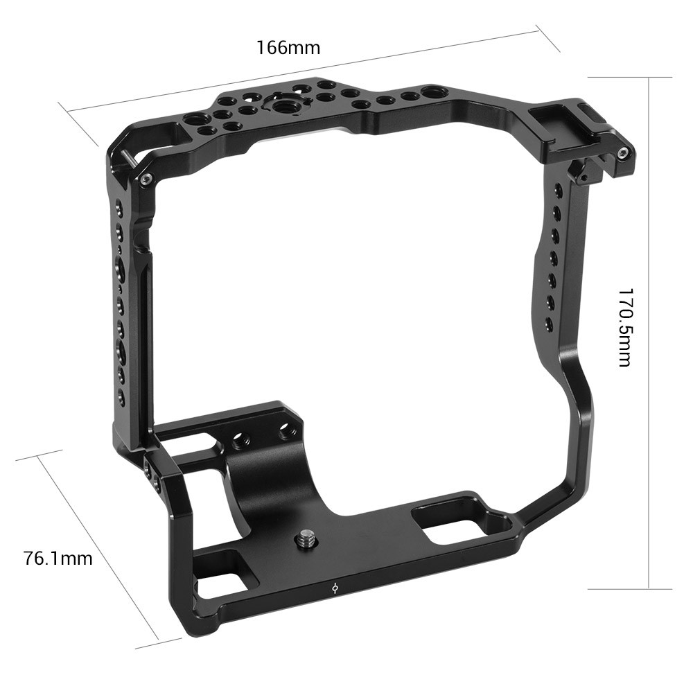 SmallRig Cage for Panasonic S1/S1R with DMW-BGS1 Battery Grip CCP2410