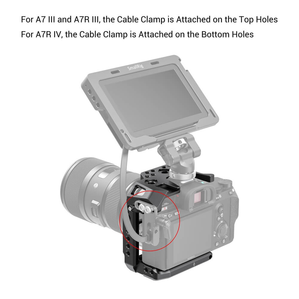 SmallRig Half Cage for Sony A7 III A7R III A7R IV CCS2629